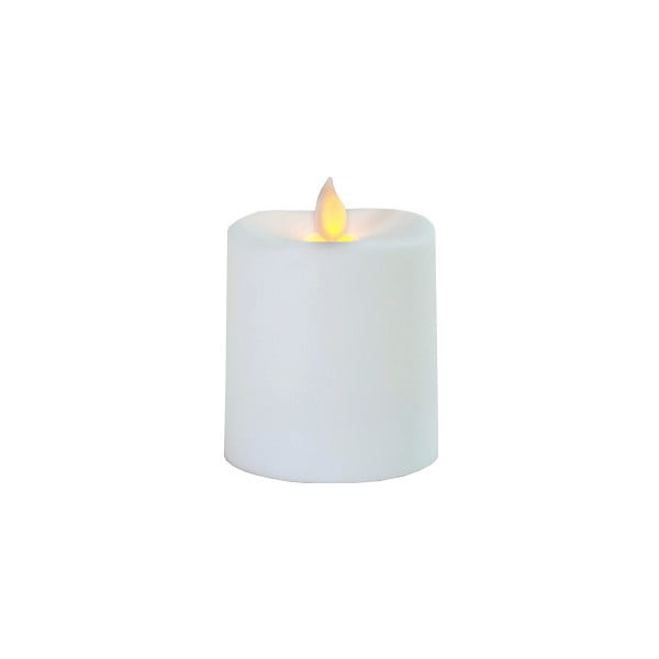 Bílá LED svíčka Best Season Glim, výška 8,5 cm