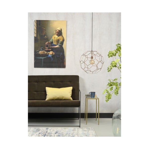 Hnědé závěsné svítidlo s kovovým stínidlem ø 34 cm Marrakesh – it's about RoMi-image-3