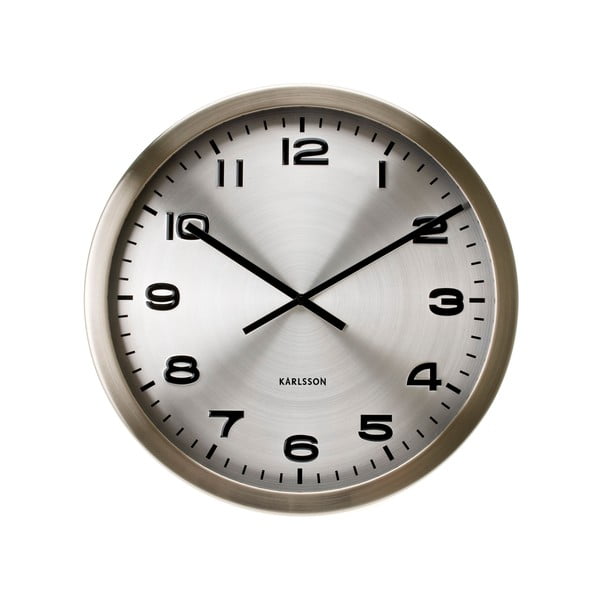 Stříbrné hodiny Present Time Maxie