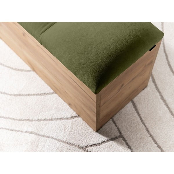 Lavice v zelené a přírodní barvě Kumo – Bobochic Paris-image-3