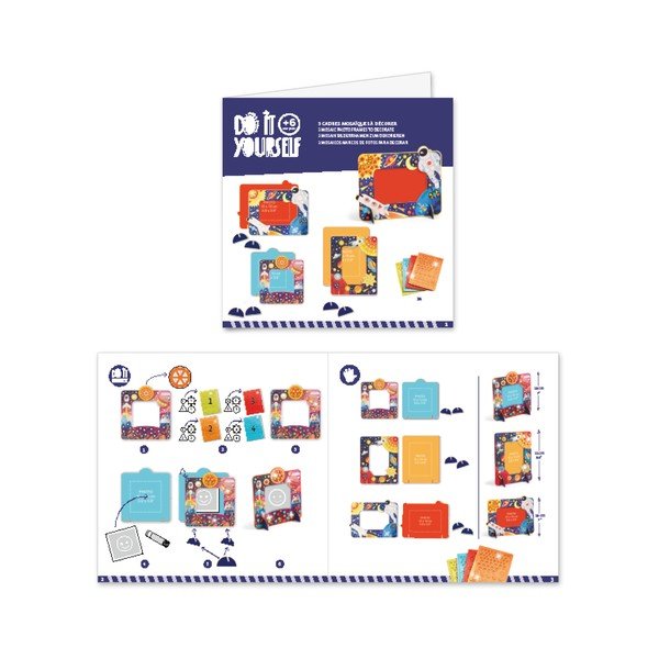 Set pro výrobu 3 ráměčků Djeco Universe-image-2