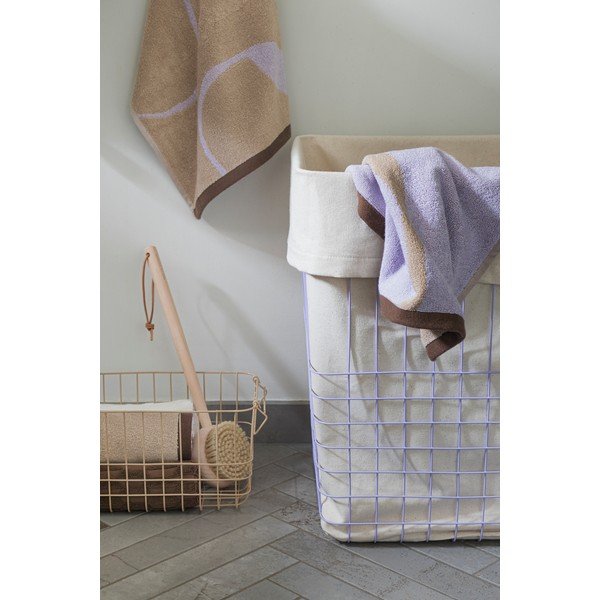 Fialový kovovo-látkový koš na prádlo 64 l Store-It – Mette Ditmer Denmark-image-4