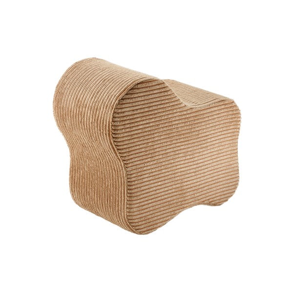 Hnědý manšestrový dětský puf Cloud – Wigiwama-image-2