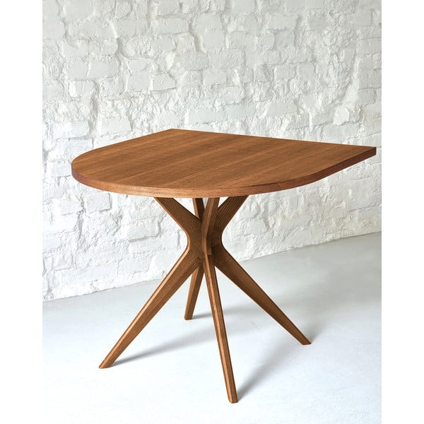 Jídelní stůl v dekoru dubu 90x90 cm Jubi – Ragaba-image-2