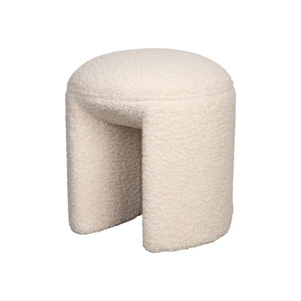 Krémová čalouněná stolička Noxx – White Label