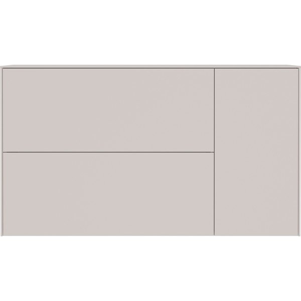 Krémový závěsný botník 137x78x41 cm – Germania-image-3