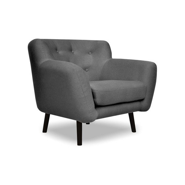Šedé křeslo Cosmopolitan design Hampstead-image-2