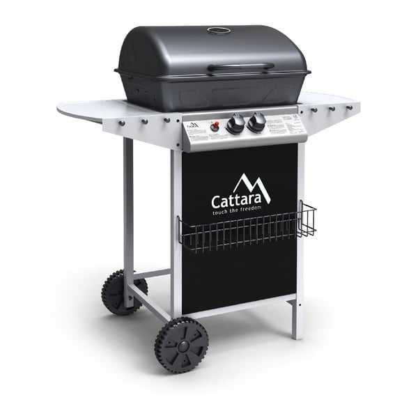 Pojízdný plynový zahradní grill Cattara Party Point Flame Tamer-image-3