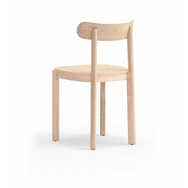 Jídelní židle v dekoru jasanu v přírodní barvě Nara – Teulat-image-4