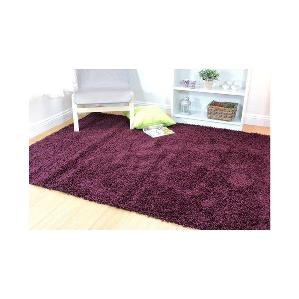 Fialový koberec Flair Rugs Cariboo Purple, 60 x 110 cm-image-2