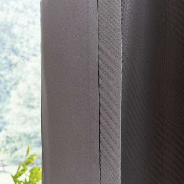 Šedé závěsy v sadě 2 ks 229x168 cm Pinsonic - Catherine Lansfield-image-2