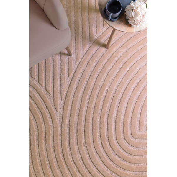 Růžový vlněný koberec 160x230 cm Hague – Asiatic Carpets-image-2