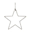 Černá světelná dekorace s vánočním motivem ø 45 cm Alpha – Markslöjd