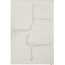 Světle šedý vlněný koberec 200x300 cm Morphic Organica – Agnella