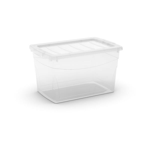 Plastový úložný box s víkem 47x30x27,5 cm Omnibox M – KIS