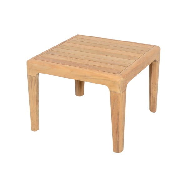 Zahradní odkládací stolek z teakového dřeva 43x43 cm Aquariva – Ezeis