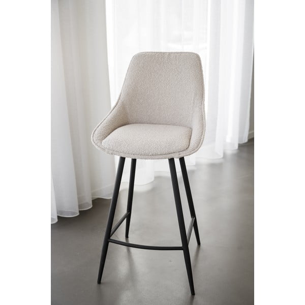 Béžové barové židle v sadě 2 ks (výška sedáku 67 cm) Sierra – Rowico-image-1