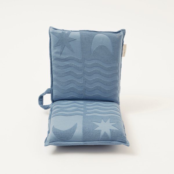 Modré plážové lehátko Sunnylife Terry, 93 x 43 cm-image-4