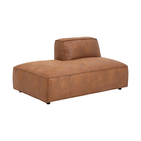 Koňakově hnědý modul pohovky (pravý roh) Fairfield Kentucky – Bonami Selection-image-3