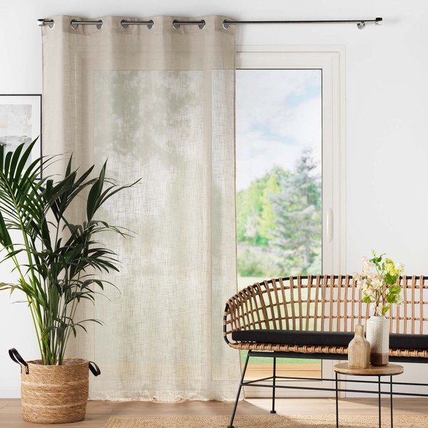 Hnědá záclona 140x280 cm Haltona – douceur d'intérieur-image-2