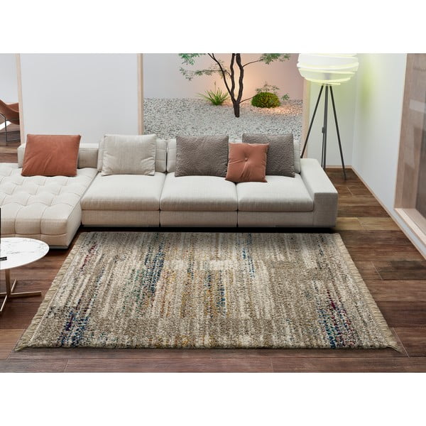 Béžový koberec Universal Yveline Multi, 133 x 190 cm-image-1