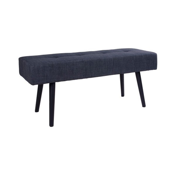 Tmavě šedá lavice House Nordic Skiby, 100 x 35 cm-image-1