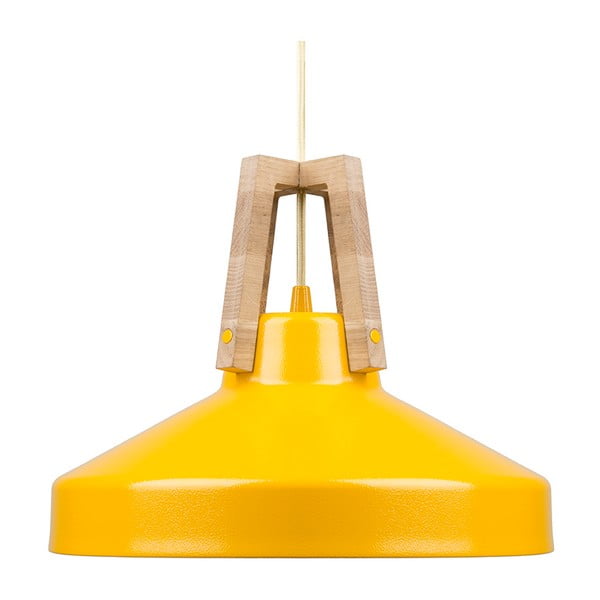 Žluté stropní světlo Loft You Work, 44 cm