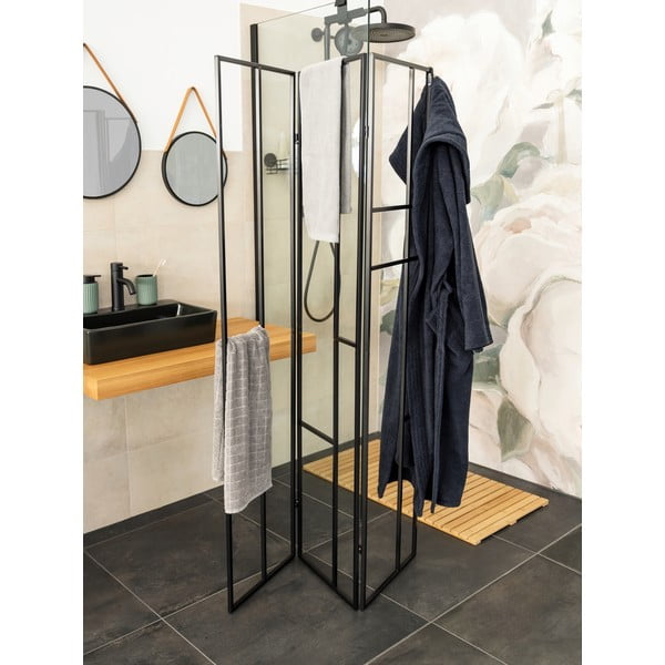 Černý kovový paraván Shakto - Wenko-image-2