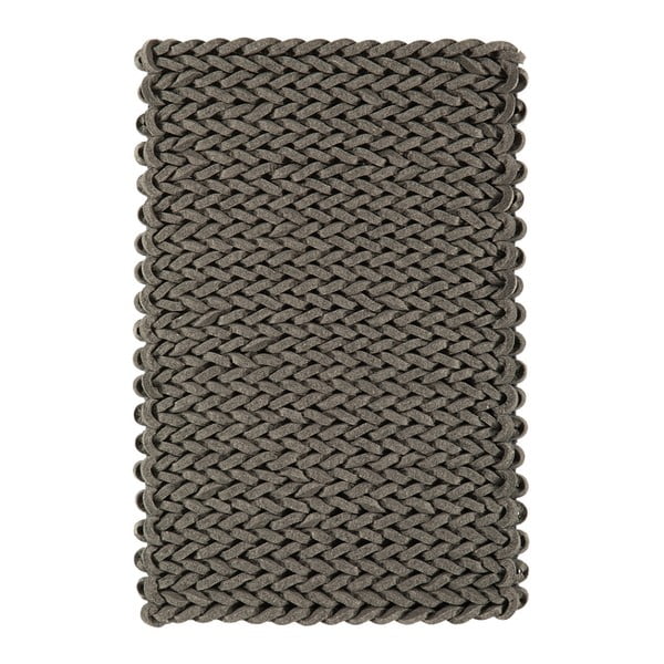 Vlněný koberec Helix Grey, 120x170 cm