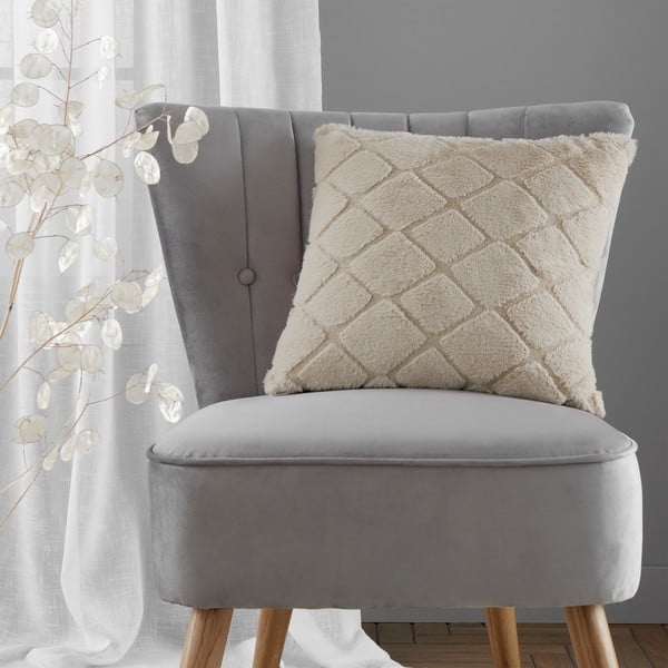 Dekorační polštář z mikroplyše 43x43 cm Cosy Diamond – Catherine Lansfield-image-1