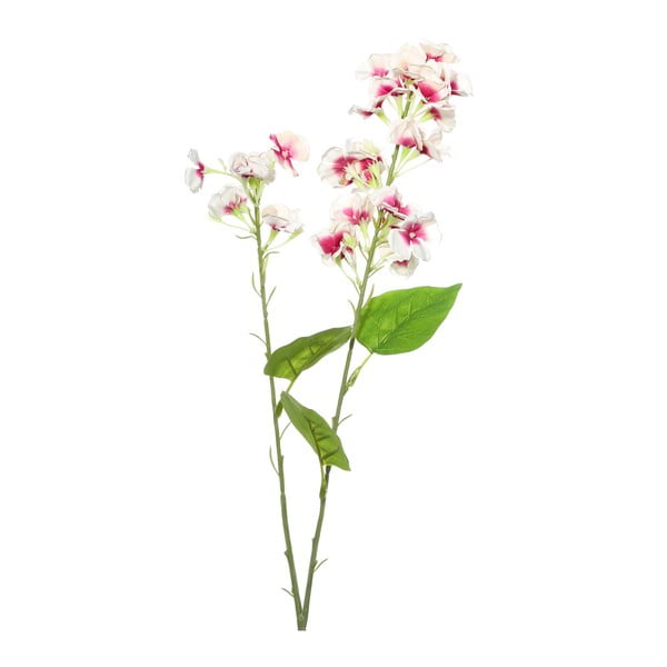 Umělá květina s krémovo-růžovými květy Ixia Atieno, výška 76 cm