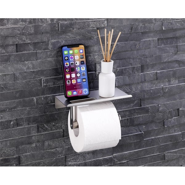 Samodržící držák na toaletní papír z nerezové oceli - Maximex-image-1