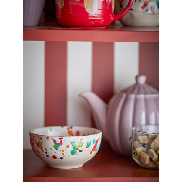 Krémové misky v sadě 4 ks z kameniny 300 ml Freckles – Bloomingville-image-1