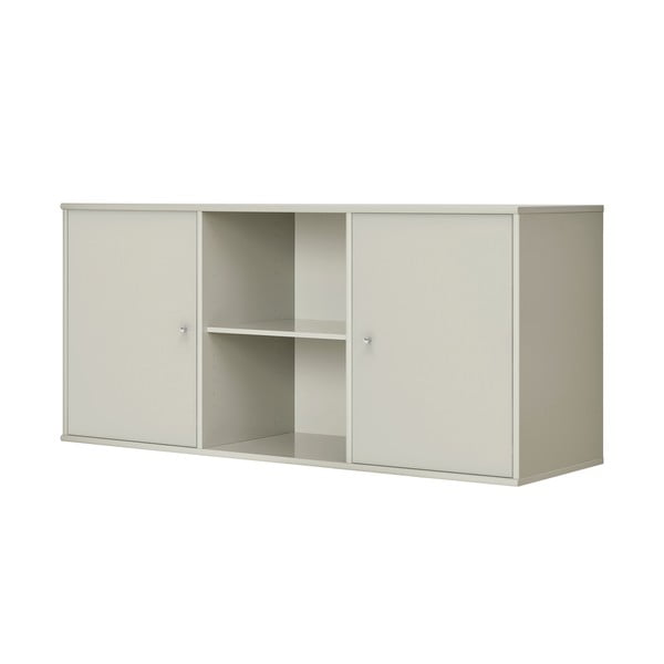 Béžová nízká závěsná komoda 133x61 cm Mistral – Hammel Furniture-image-1