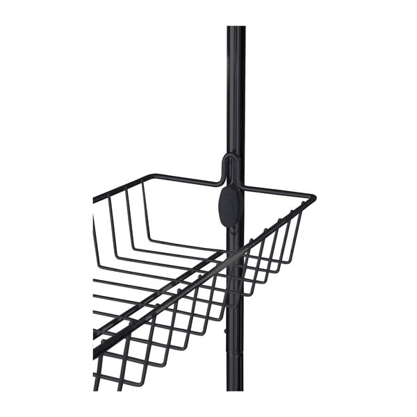 Černý závěsný kuchyňský organizér na dveře Wenko-image-3