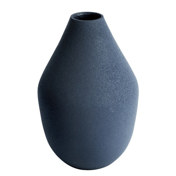 Modrá váza PT LIVING Nimble Cone, výška 14 cm