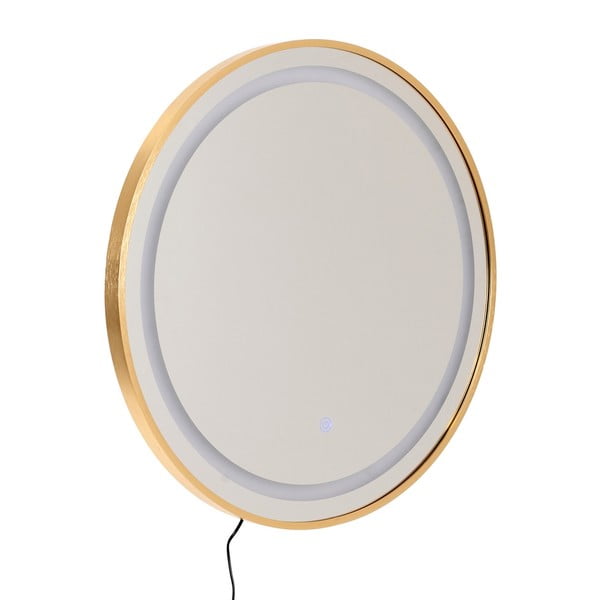 Nástěnné zrcadlo s osvětlením 60x60 cm – Ixia-image-3