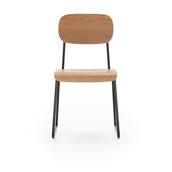 Jídelní židle v dekoru jasanu v přírodní barvě v sadě 2 ks Aira – Marckeric-image-2