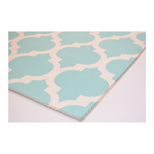 Světle modrý koberec Vitaus Elisabeth, 80 x 150 cm-image-2