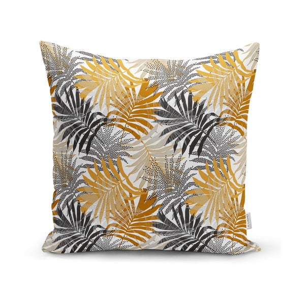 Sada 4 dekorativních povlaků na polštáře Minimalist Cushion Covers Autumn Leaves, 45 x 45 cm-image-4
