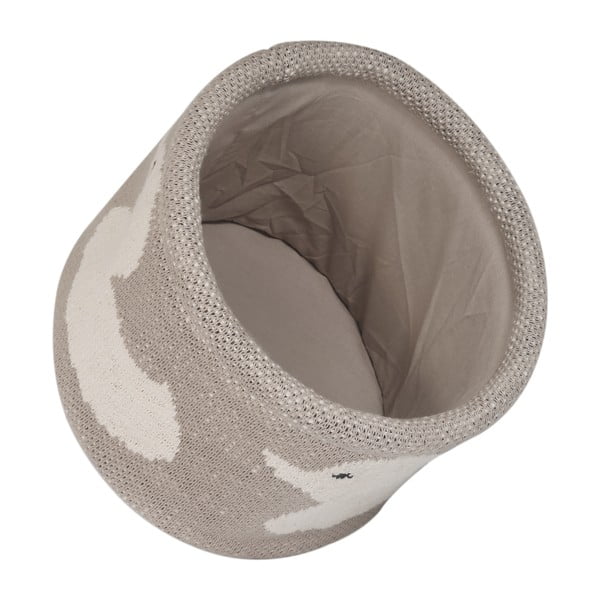 Béžový bavlněný organizér Kindsgut Duck, ø 16 cm-image-2