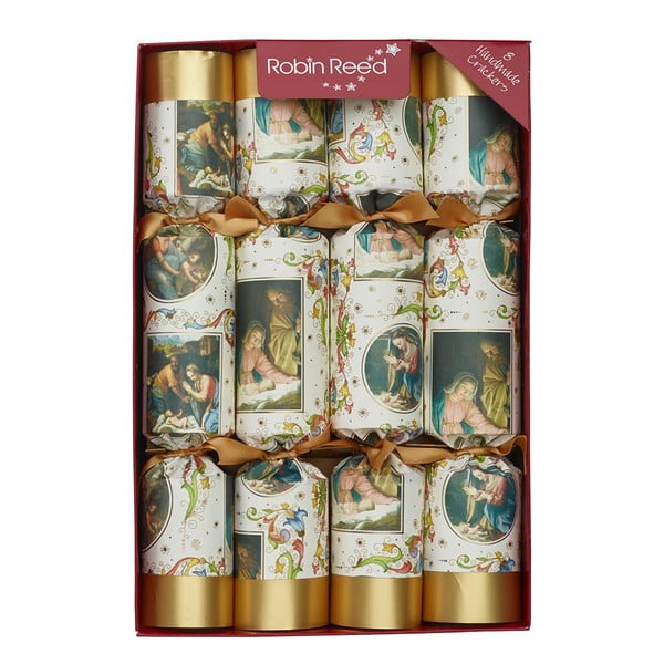 Vánoční crackery v sadě 8 ks Nativity – Robin Reed