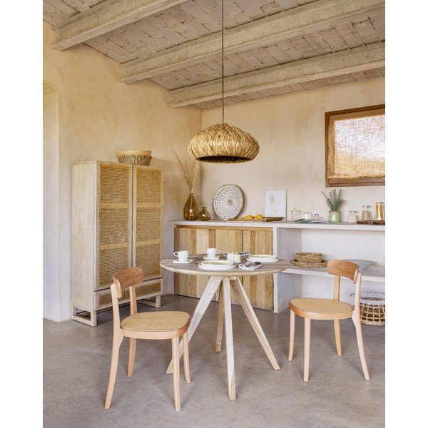 Jídelní židle z bukového dřeva Kave Home Romane-image-2