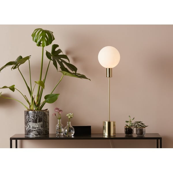 Stolní lampa v mosazné barvě Markslöjd Uno Table Brass-image-1