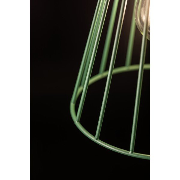 Zelené závěsné svítidlo s kovovým stínidlem ø 18 cm Kaliope – GTV-image-3