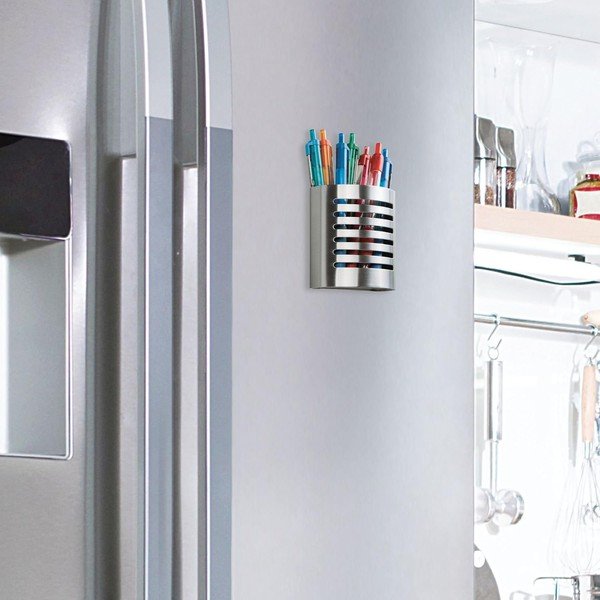 Kovový magnetický držák na tužky iDesign Forma, 5,5 x 10 cm-image-2