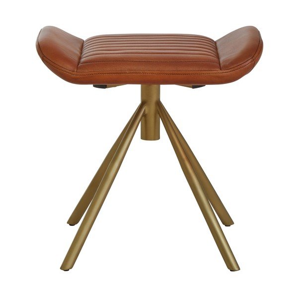 Hnědá kožená podnožka Buffalo – Premier Housewares-image-2
