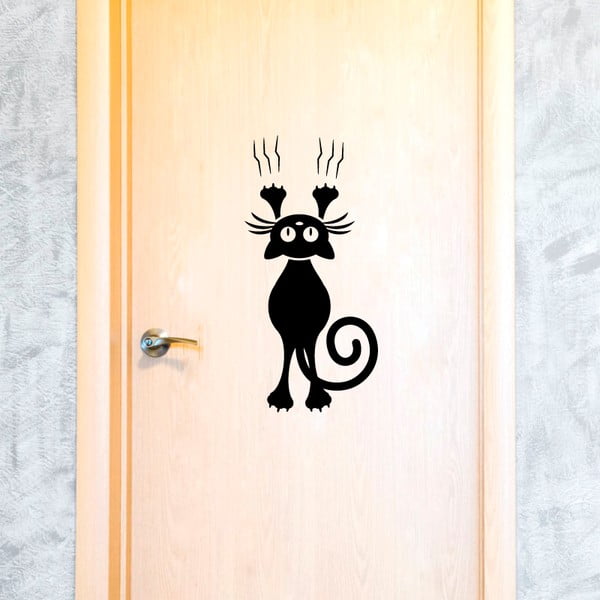 Samolepka Fanastick Cat And The Door