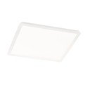 Bílé čtvercové stropní LED svítidlo Reality Camillus, 30 x 30 cm