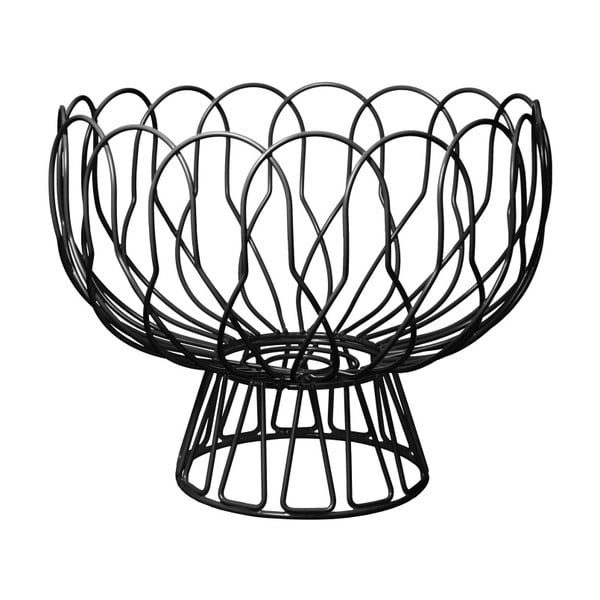 Černá mísa na ovoce PT LIVING Wired-image-1